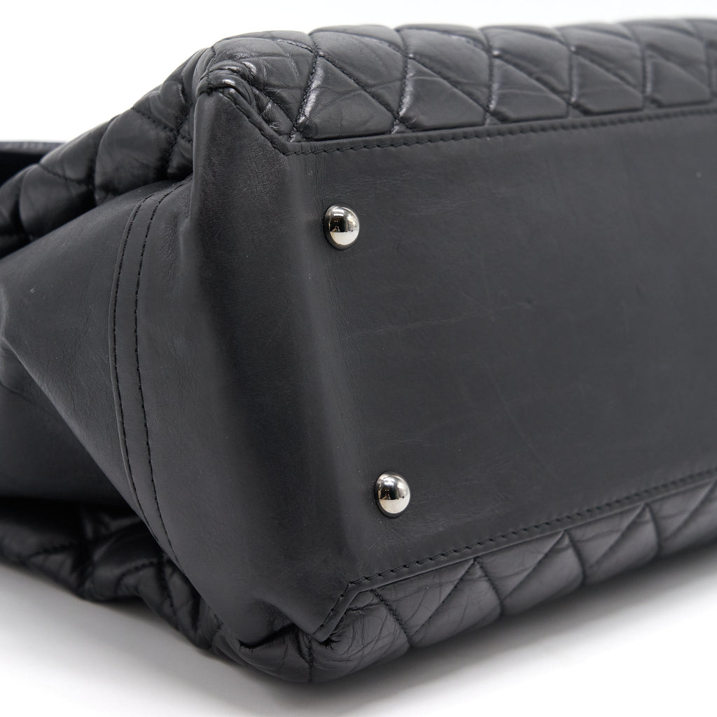 Chanel Calfskin Flap Bag Black