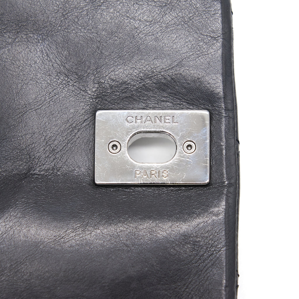 Chanel Calfskin Flap Bag Black