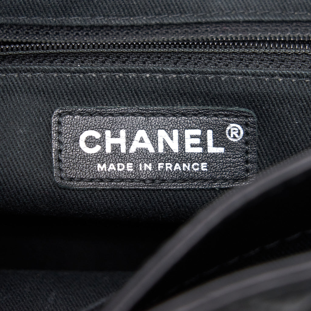 Chanel Calfskin Flap Bag Black
