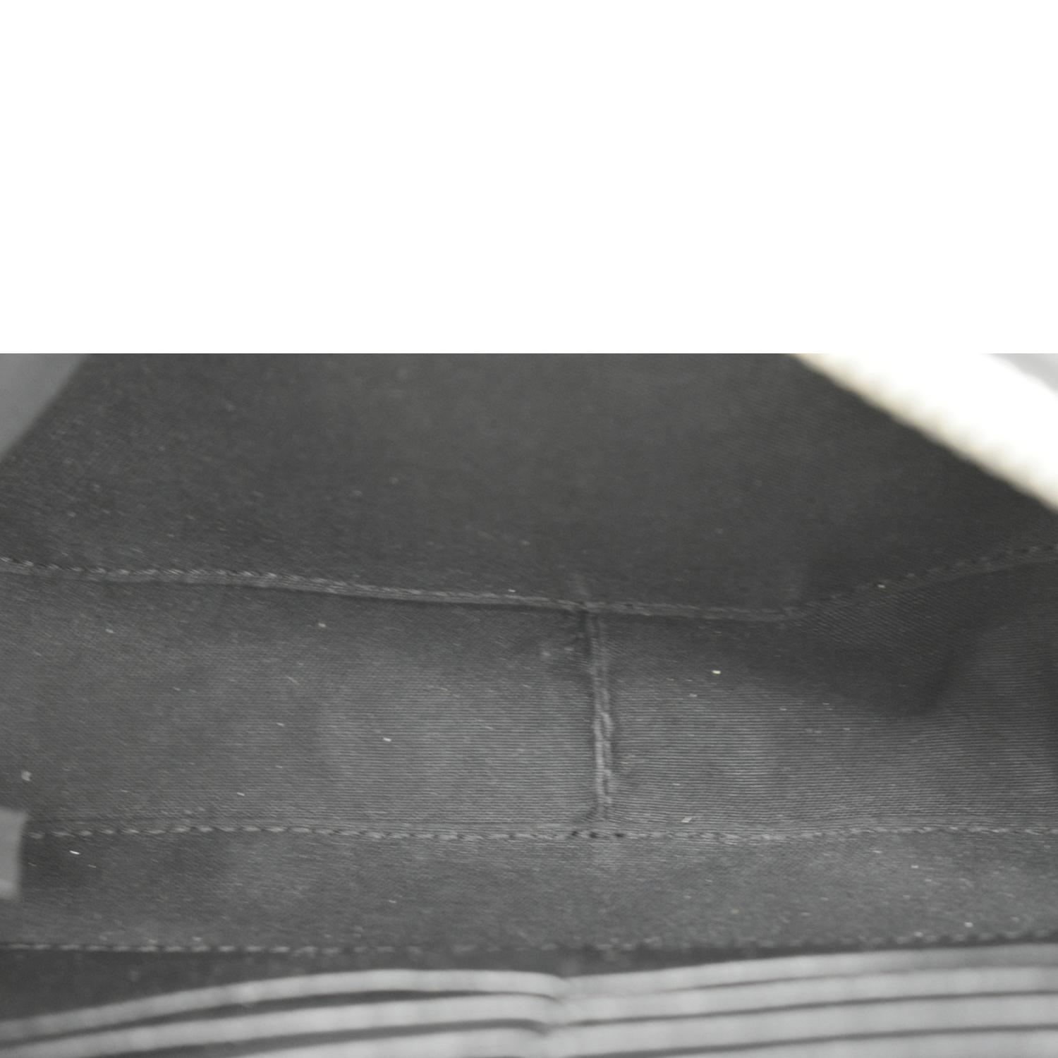 FENDI Diagonal Medium FF Zucca Canvas Camera Case Crossbody Bag Black