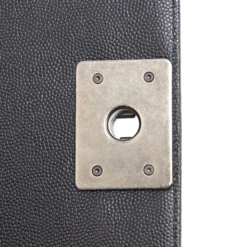 Chanel Small Leboy Cavier Black ruthenium Hardware
