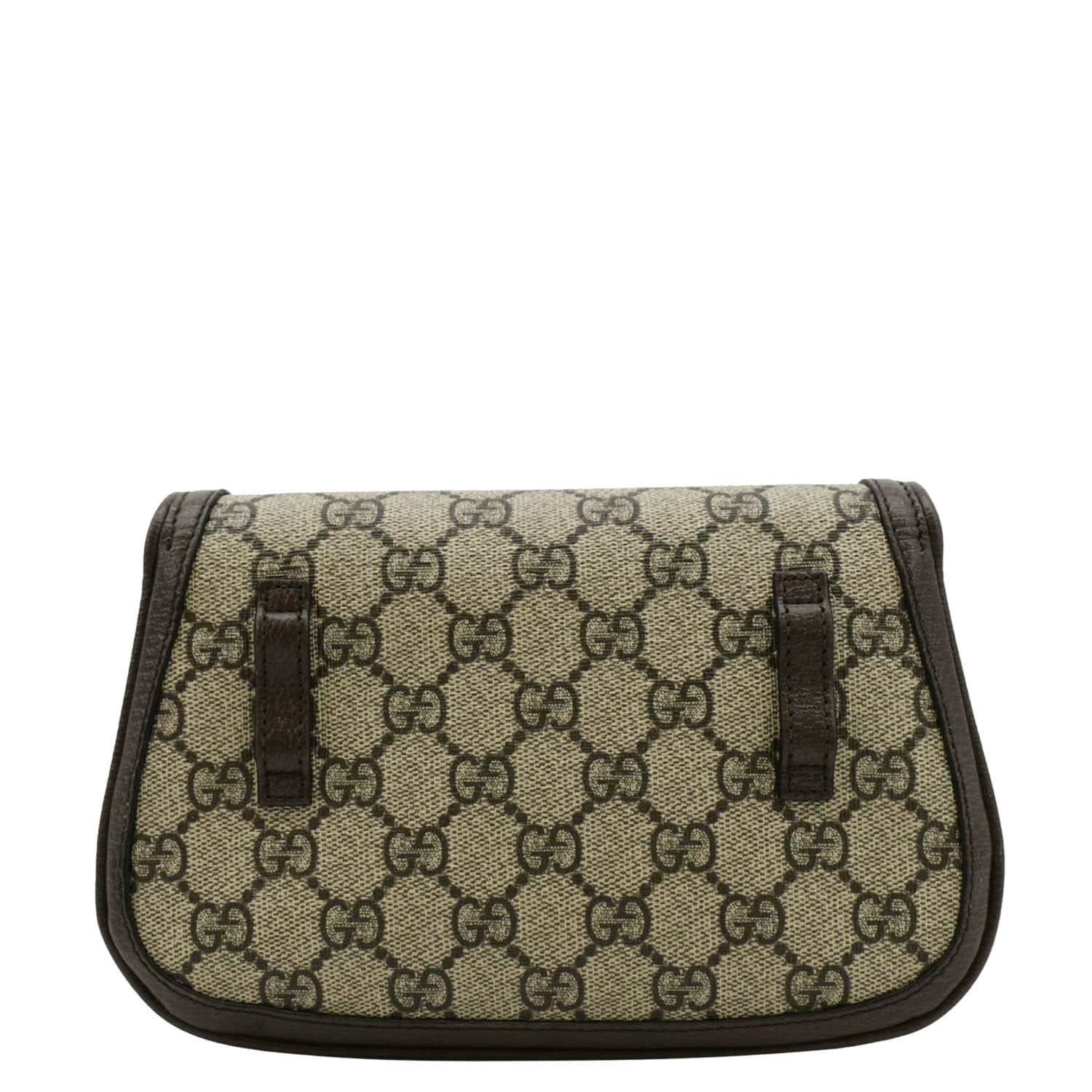 GUCCI Mini Blondie GG Supreme Canvas Belt Bag Beige 703807