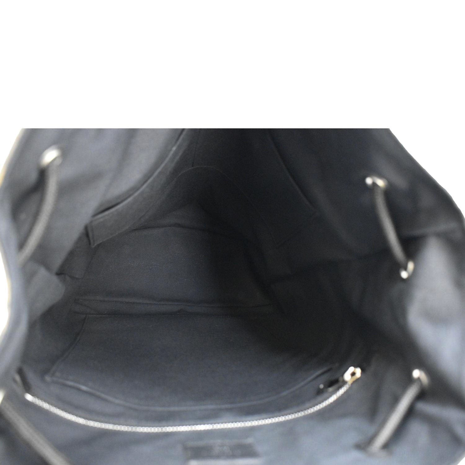LOUIS VUITTON Christopher Monogram Macassar Canvas Backpack Bag Brown
