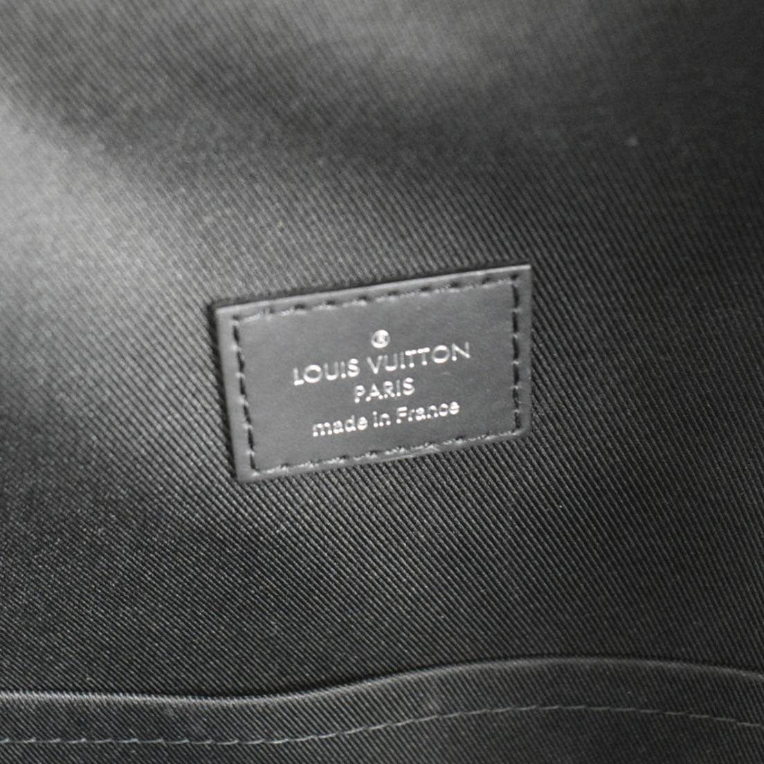 LOUIS VUITTON Apollo Monogram Eclipse Backpack Black
