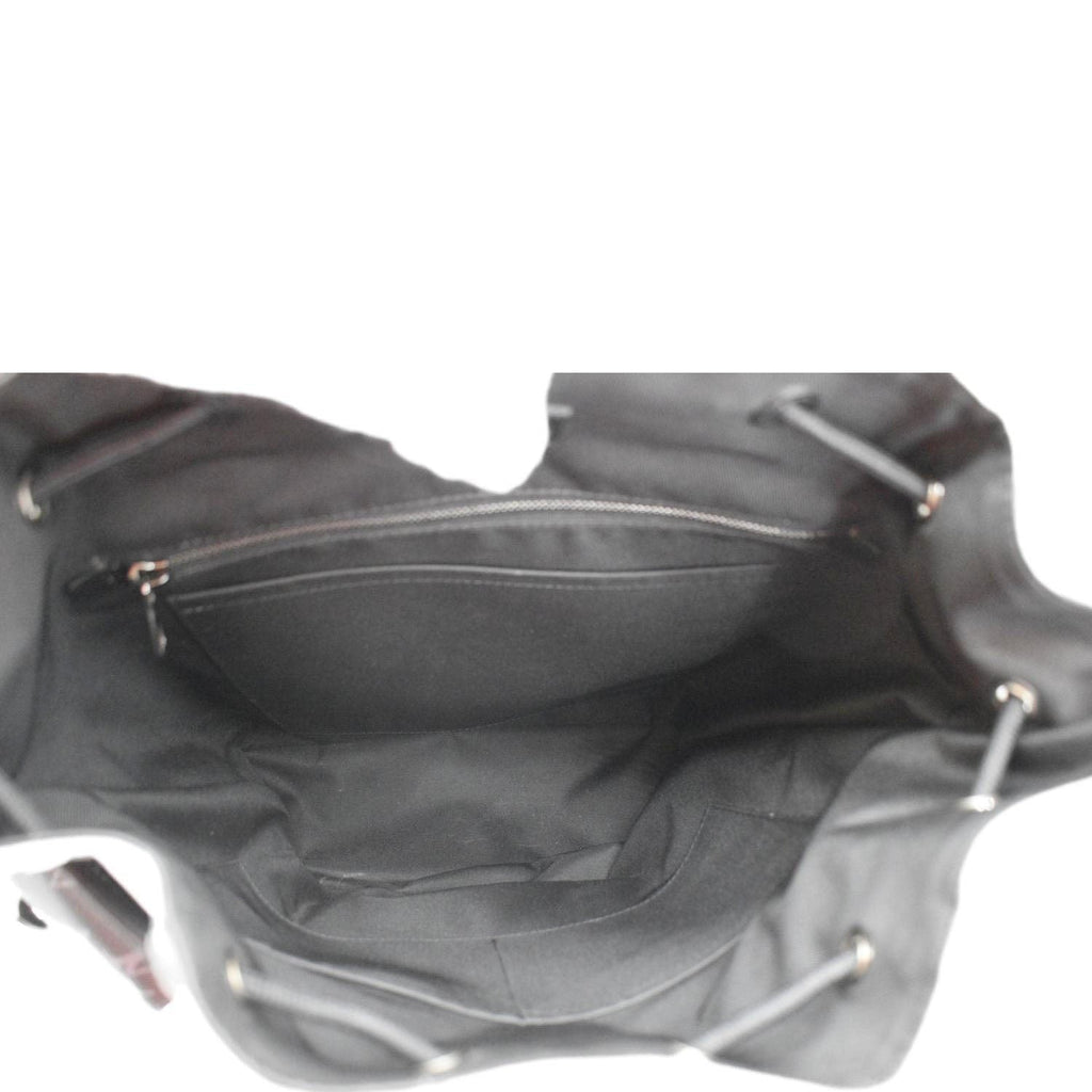 LOUIS VUITTON Christopher PM Reverse Monogram Eclipse Backpack Bag Black