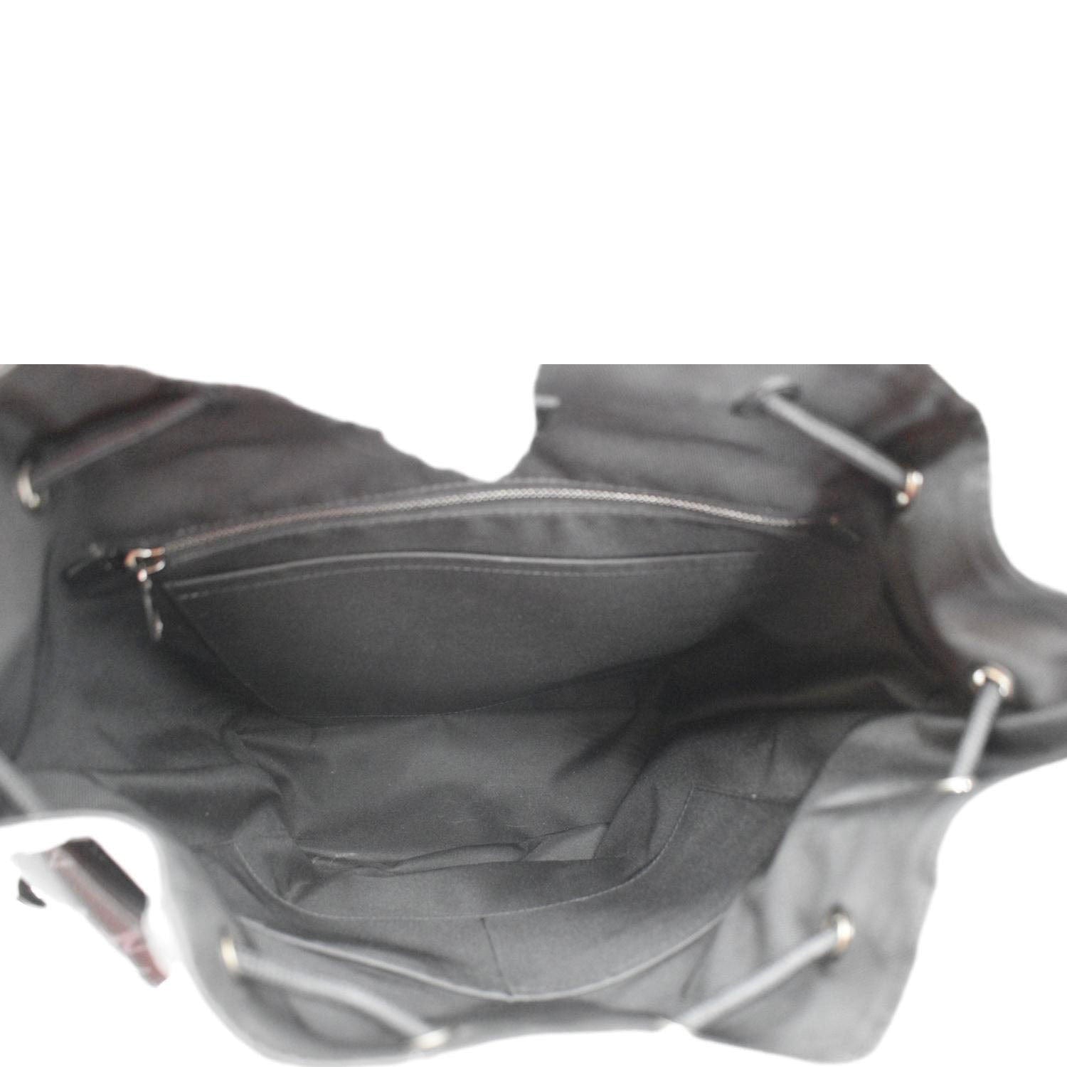 LOUIS VUITTON Christopher PM Reverse Monogram Eclipse Backpack Bag Black