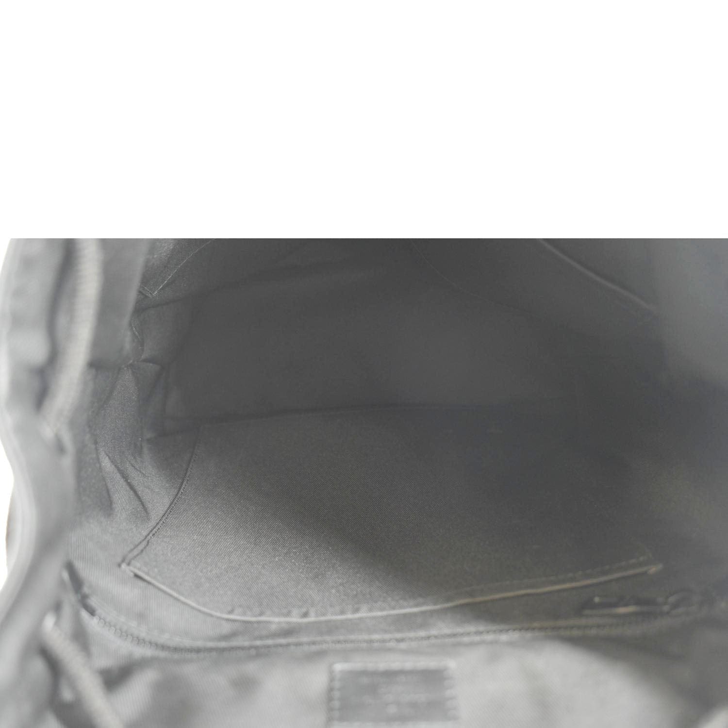 LOUIS VUITTON Christopher PM Monogram Taurillon Leather Backpack Bag Black