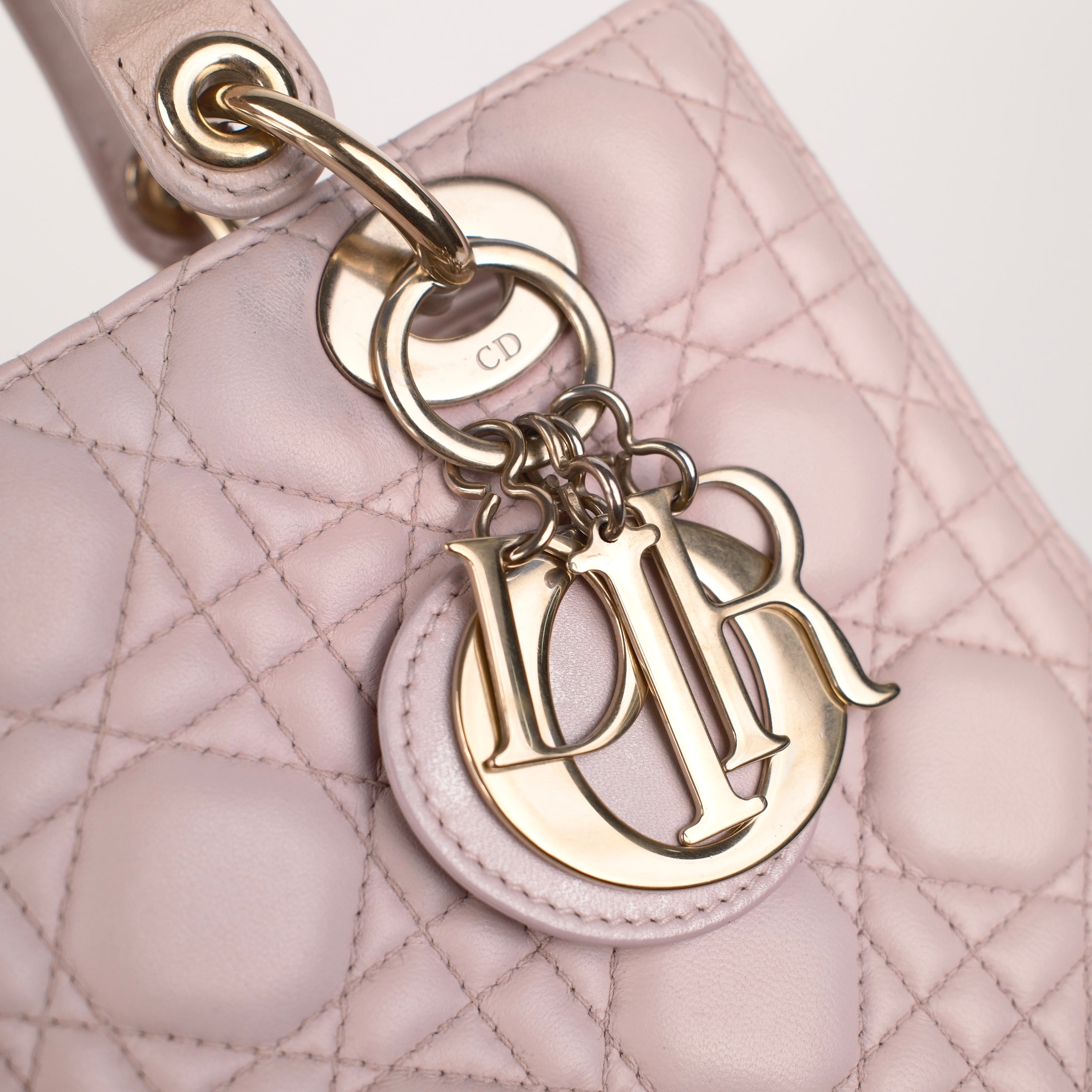 Christian Dior Medium Lambskin Pink