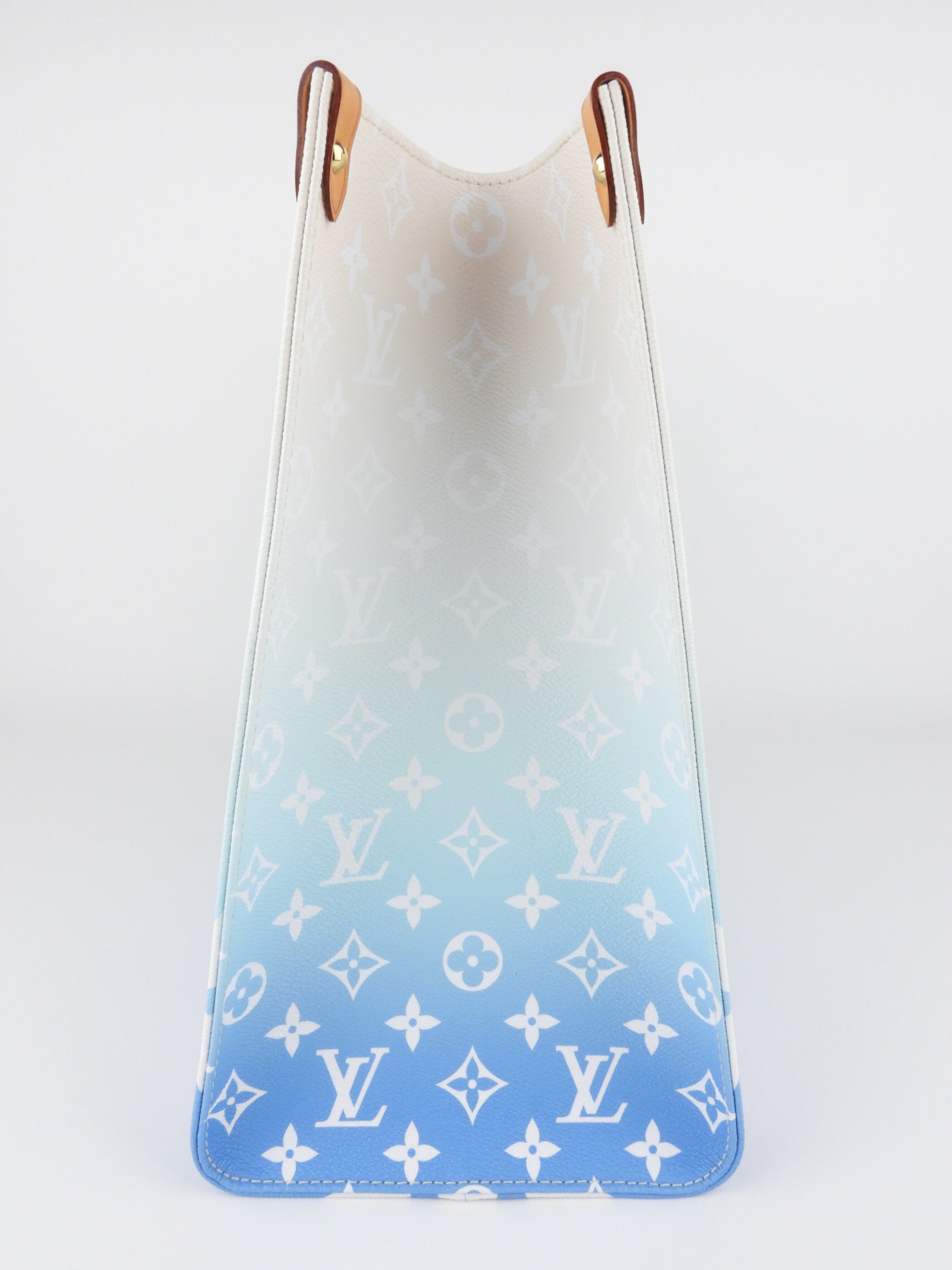 Louis Vuitton Blue Giant Monogram OnTheRun By The Pool GM Two Way Tote Bag