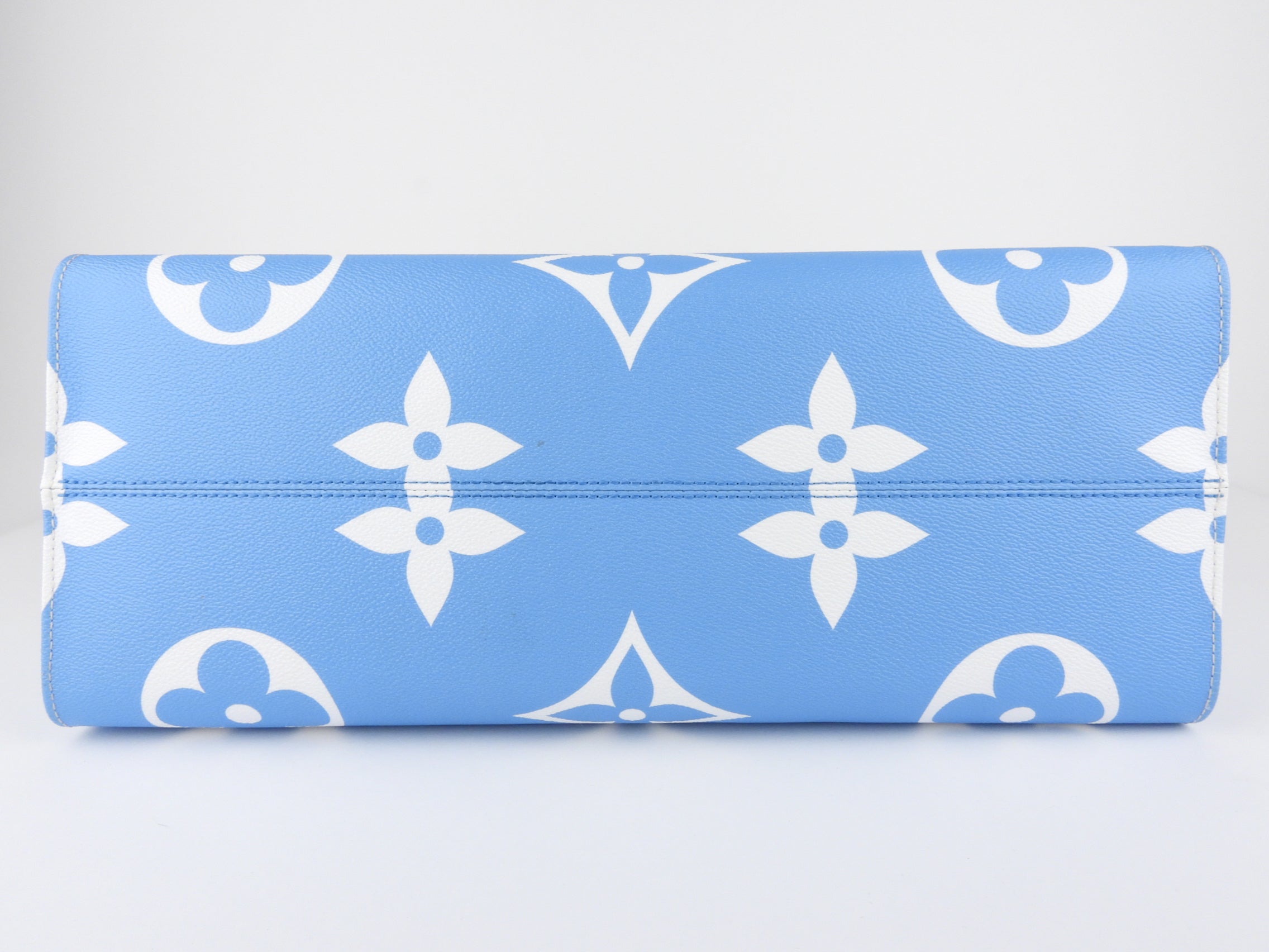 Louis Vuitton Blue Giant Monogram OnTheRun By The Pool GM Two Way Tote Bag