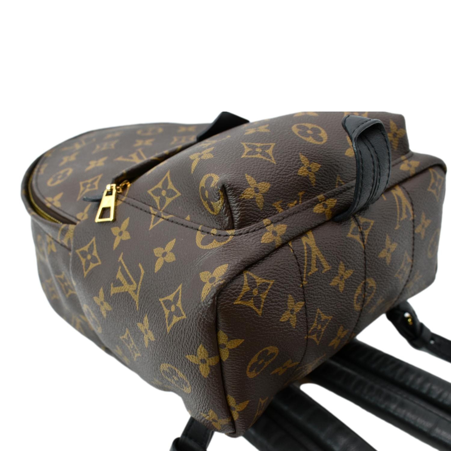 LOUIS VUITTON Palm Springs PM Monogram Canvas Backpack Brown