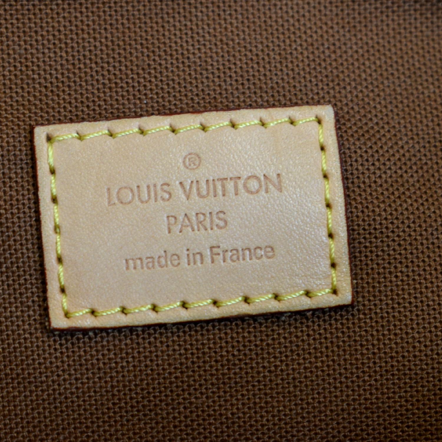 LOUIS VUITTON Sac A Dos Bosphore Monogram Canvas Backpack Bag Brown