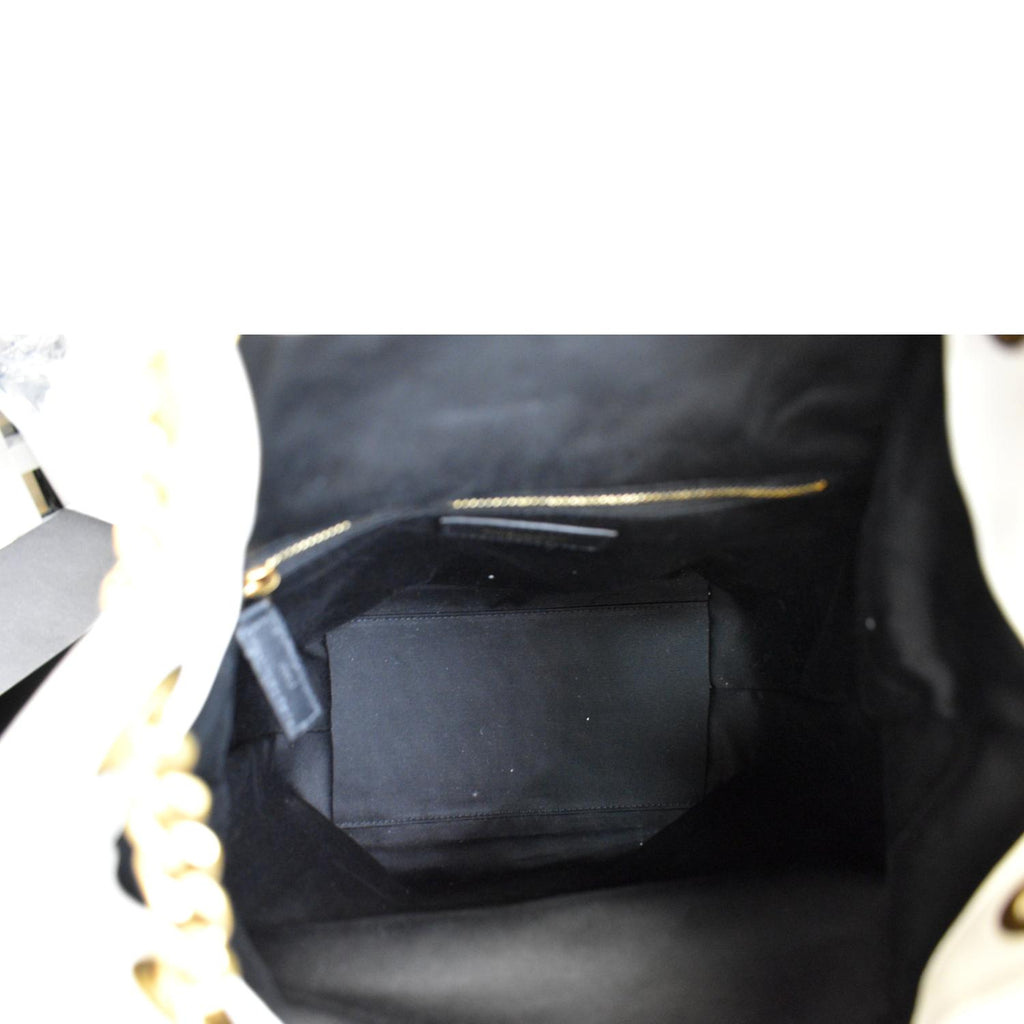 YVES SAINT LAURENT Joe Lambskin Leather Backpack Bag