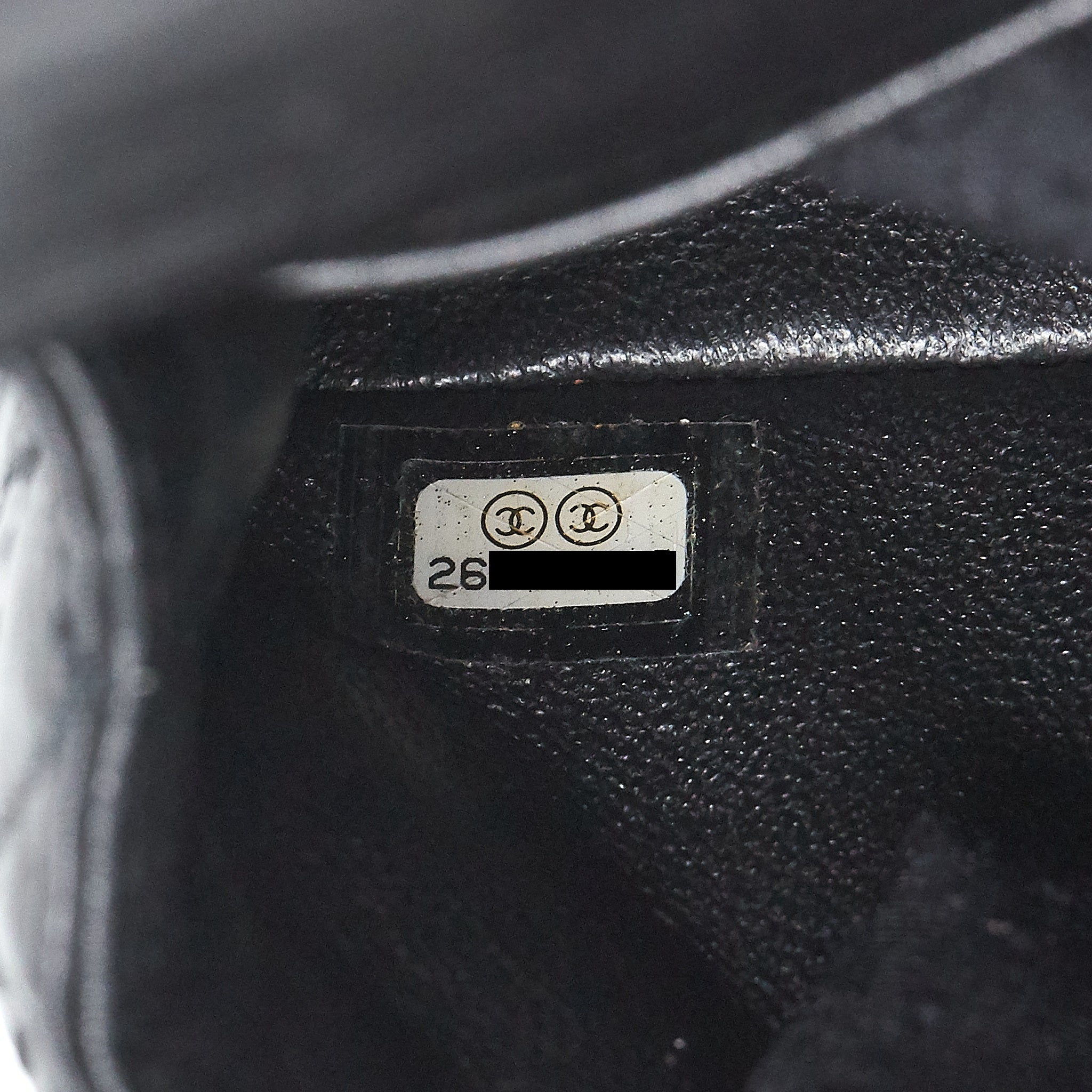 Chanel 2.55 Reissue mini waist Belt Bag black