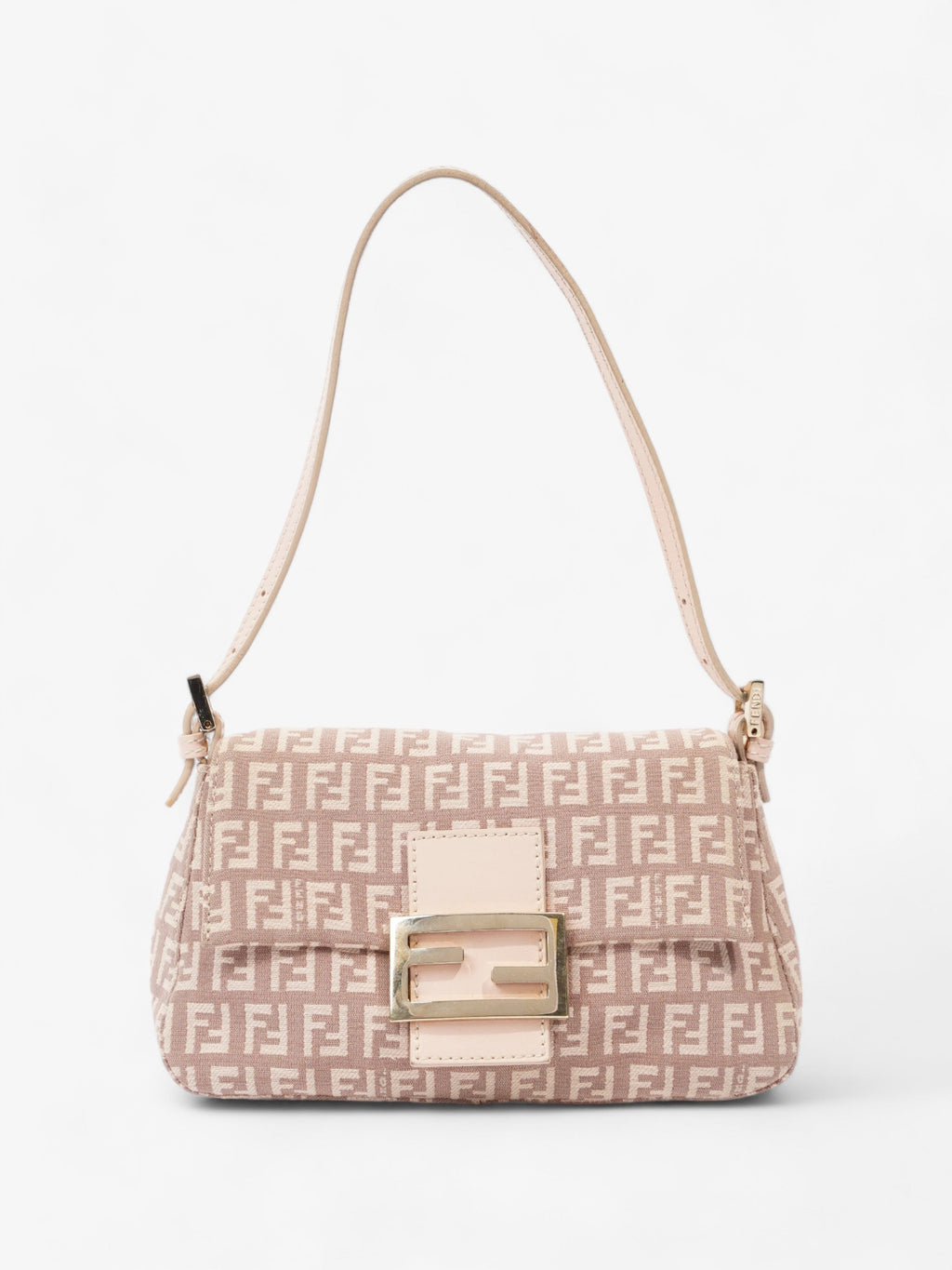 Fendi Mamma Baguette Pink Canvas