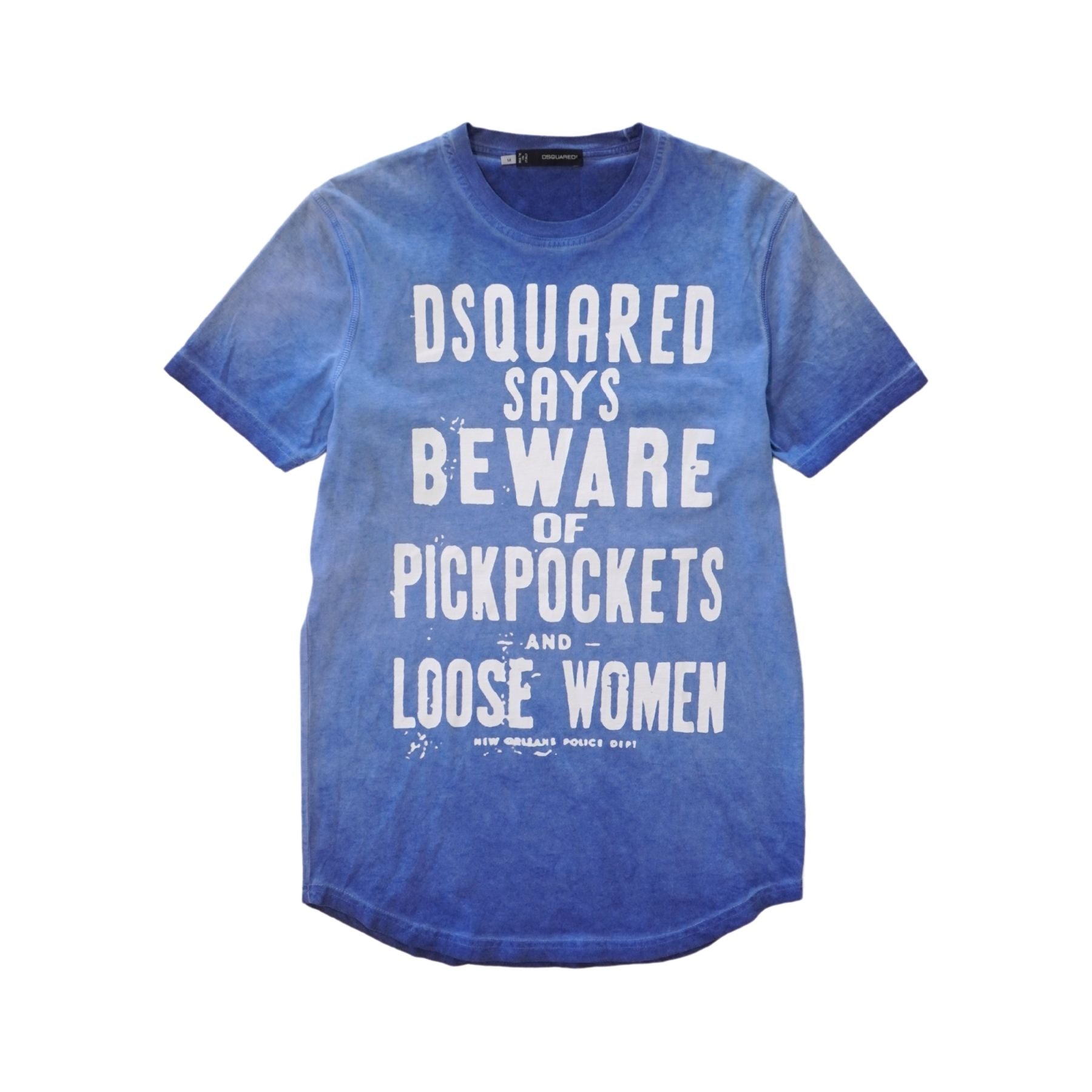 DSquared2 'Police Warning' T-Shirt - Men's M