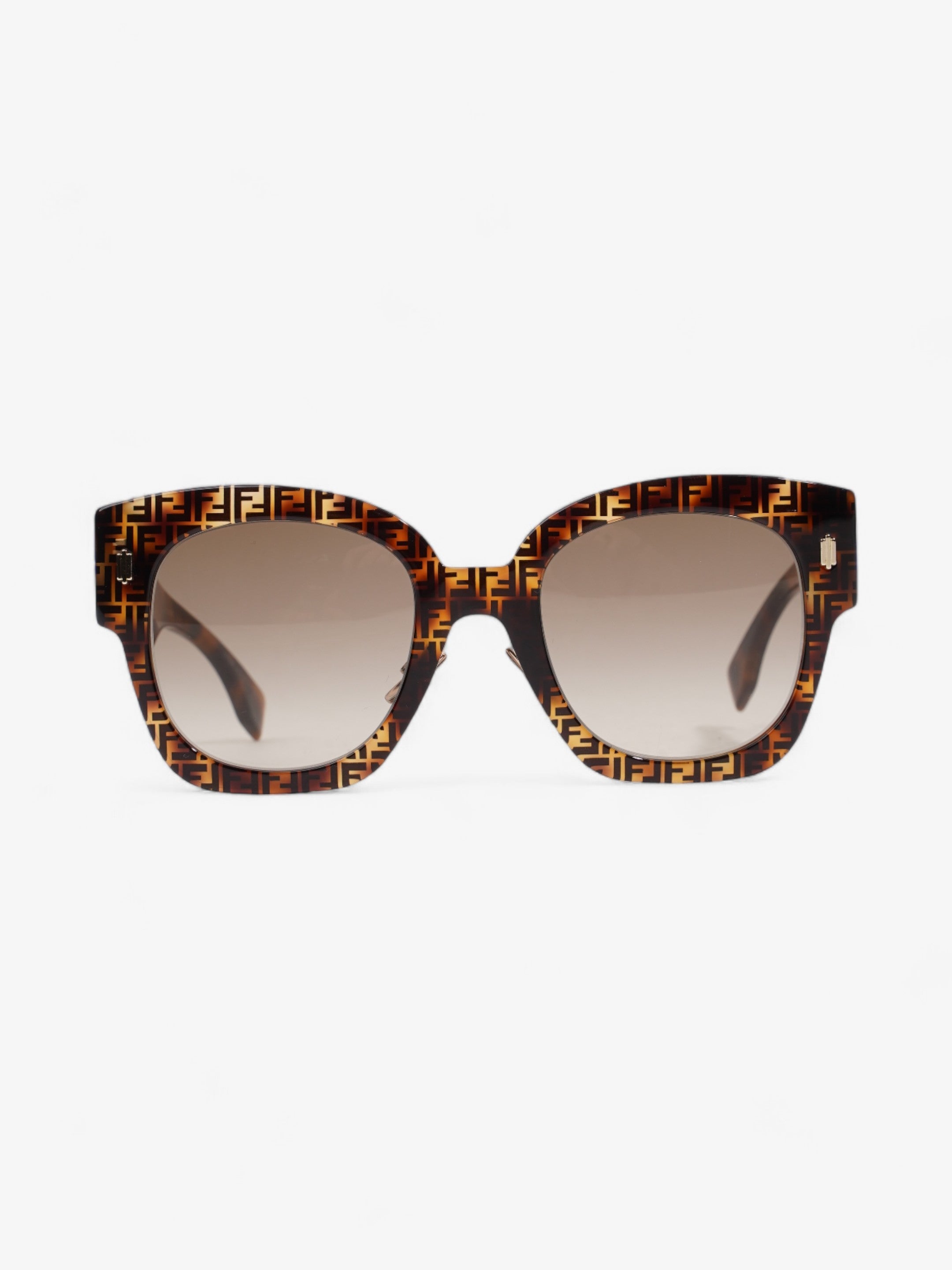 Fendi Roma Square Sunglasses Tortoise  Acetate 150mm