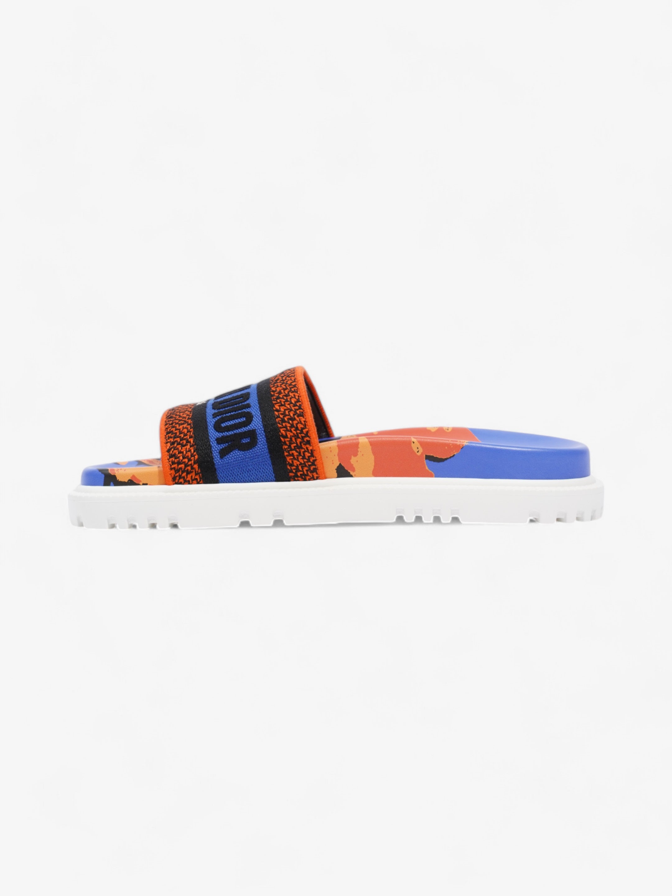 Christian Dior Dway Orange / Blue / Black Cotton EU 37.5 UK 4.5