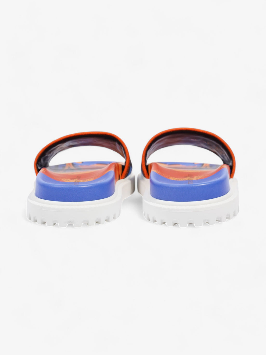 Christian Dior Dway Orange / Blue / Black Cotton EU 37.5 UK 4.5