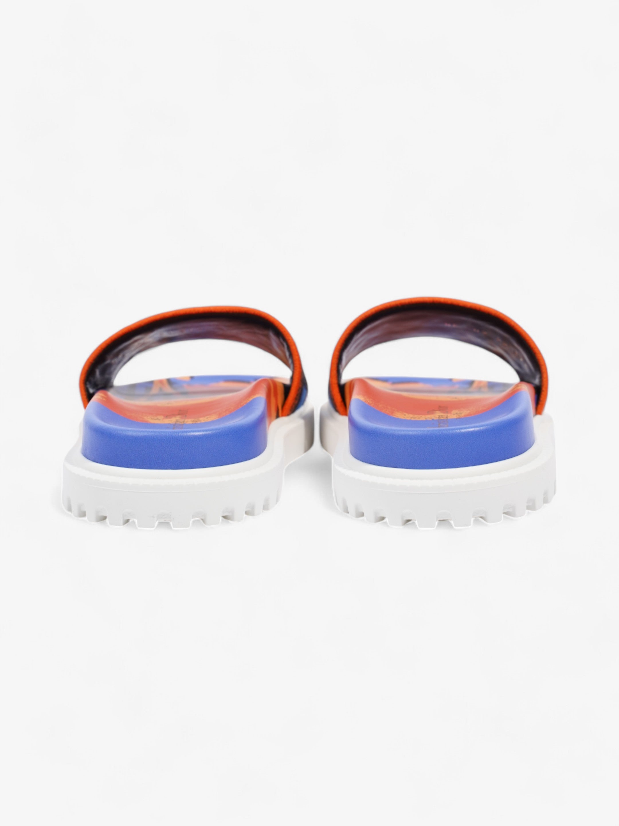 Christian Dior Dway Orange / Blue / Black Cotton EU 37.5 UK 4.5
