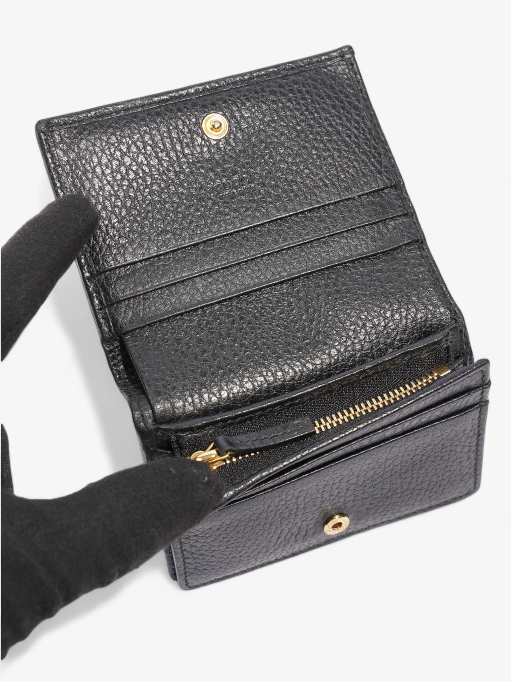 Gucci GG Marmont  Holder Black Leather