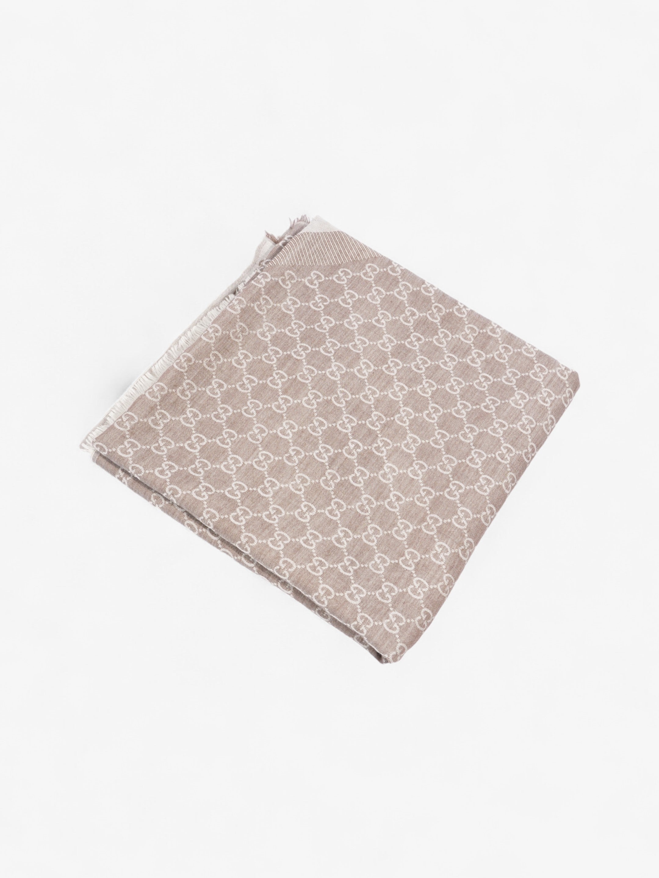 Gucci GG Guccissima Scarf GG Supreme / Beige Wool
