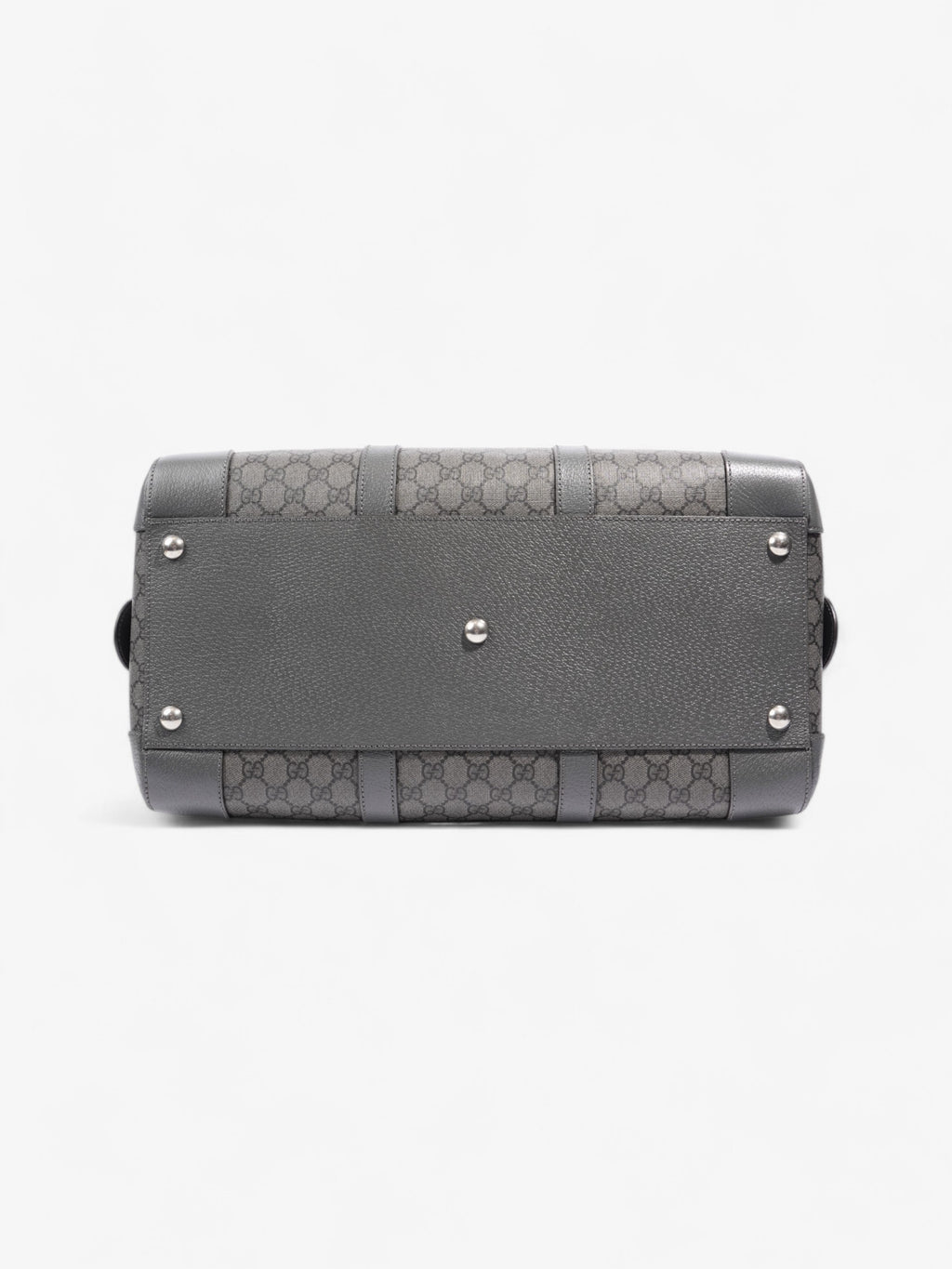 Gucci Ophidia Duffle Bag GG Supreme / Grey Coated Canvas Large