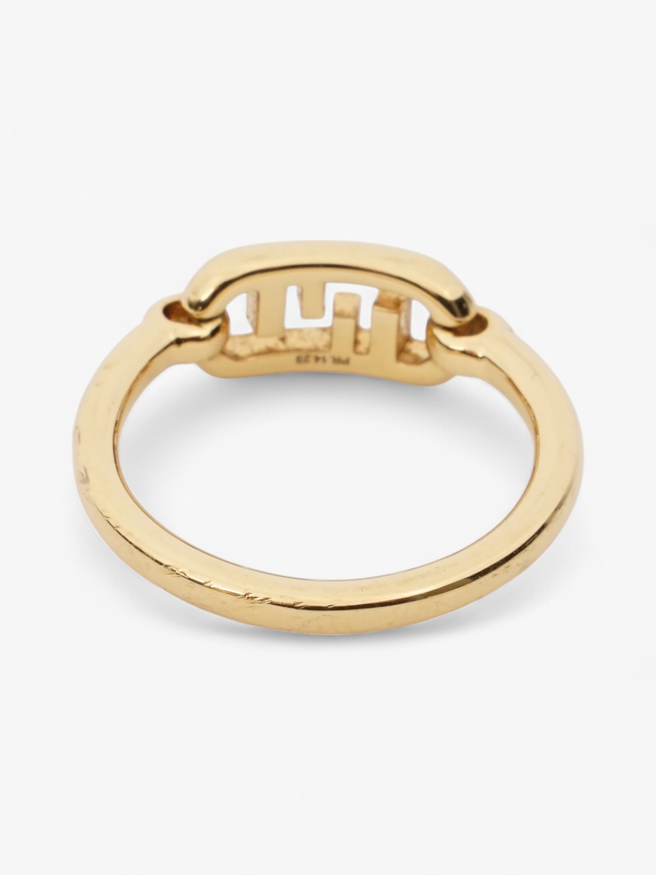 Fendi O'Lock Ring Gold Base Metal Medium (54mm)