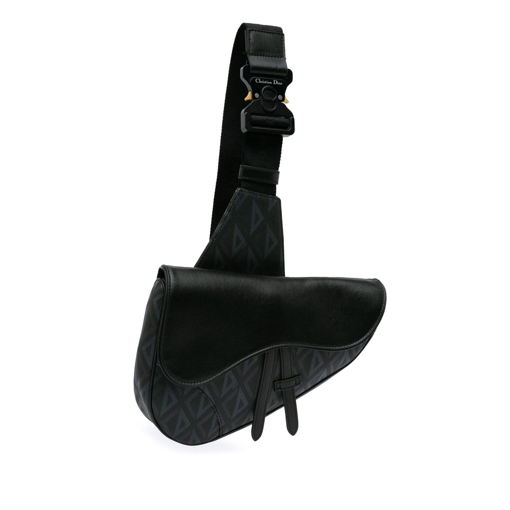 Dior CD Diamond Saddle Bag (SHG-JFFh2y)