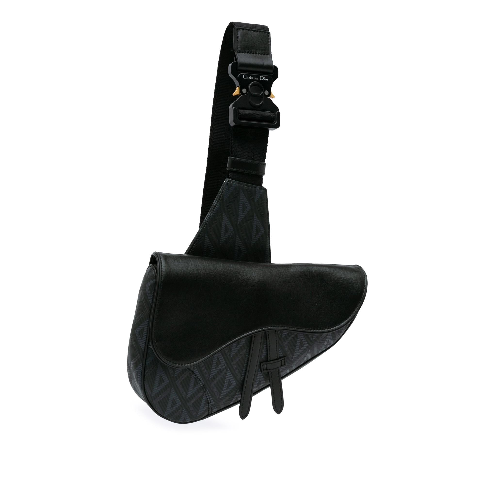Dior CD Diamond Saddle Bag (SHG-JFFh2y)