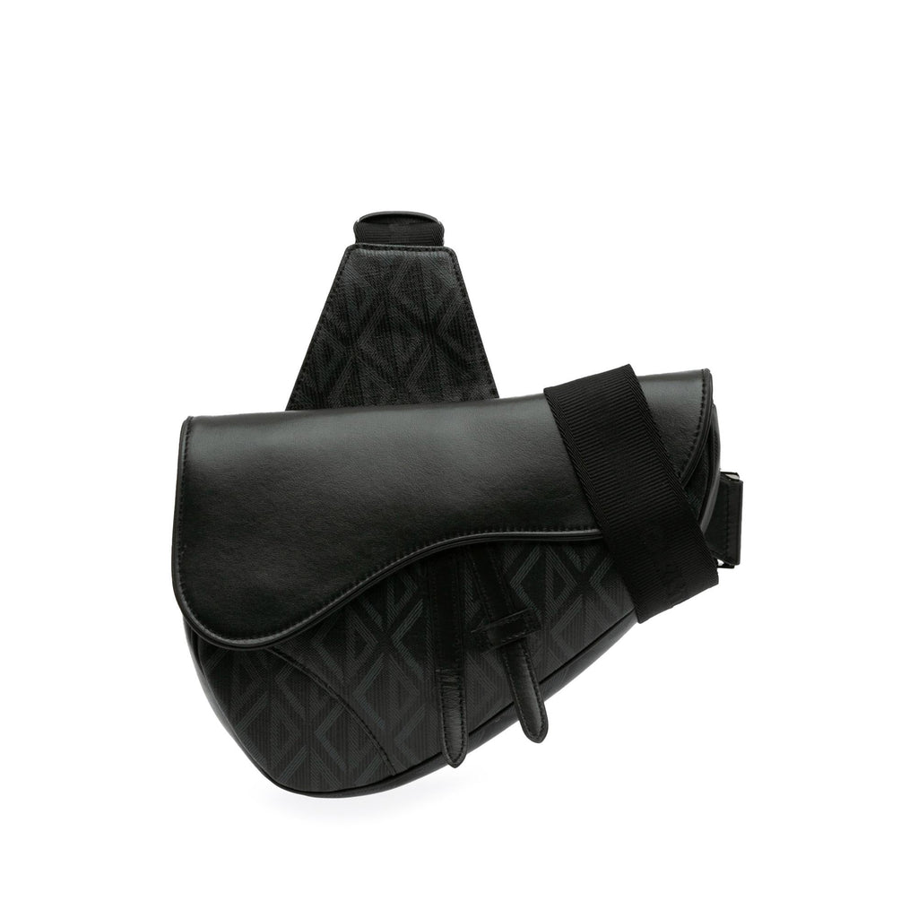 Dior CD Diamond Saddle Bag (SHG-MQmCva)