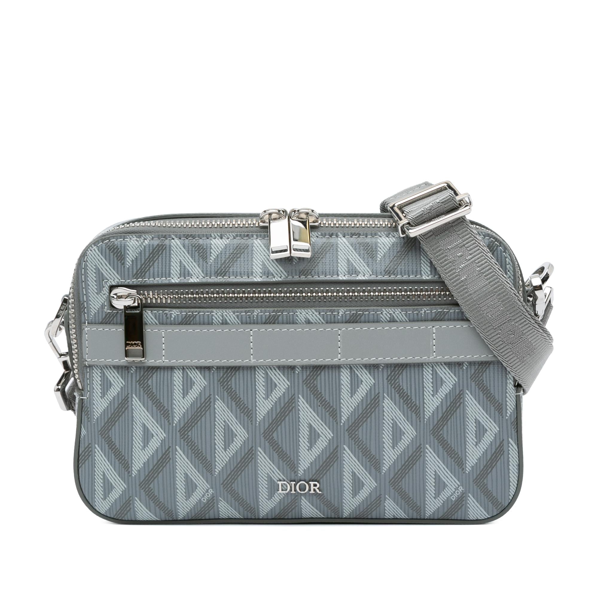 Dior CD Diamond Safari Bag with Strap