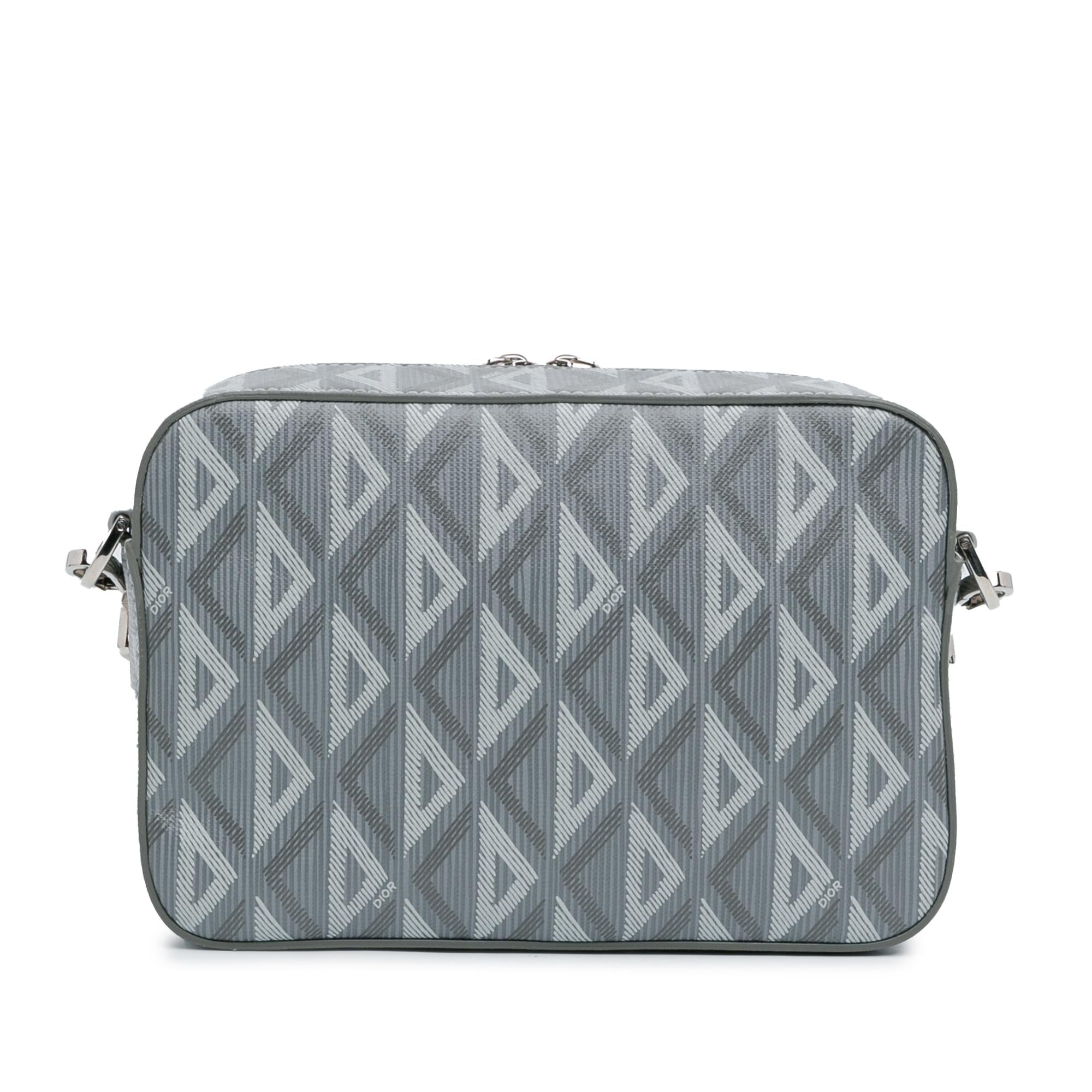 Dior CD Diamond Safari Bag with Strap (SHG-mEClyR)