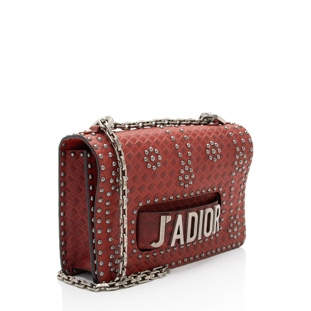 Dior Calfskin Studded Dio(R)evolution J'adior Flap Bag