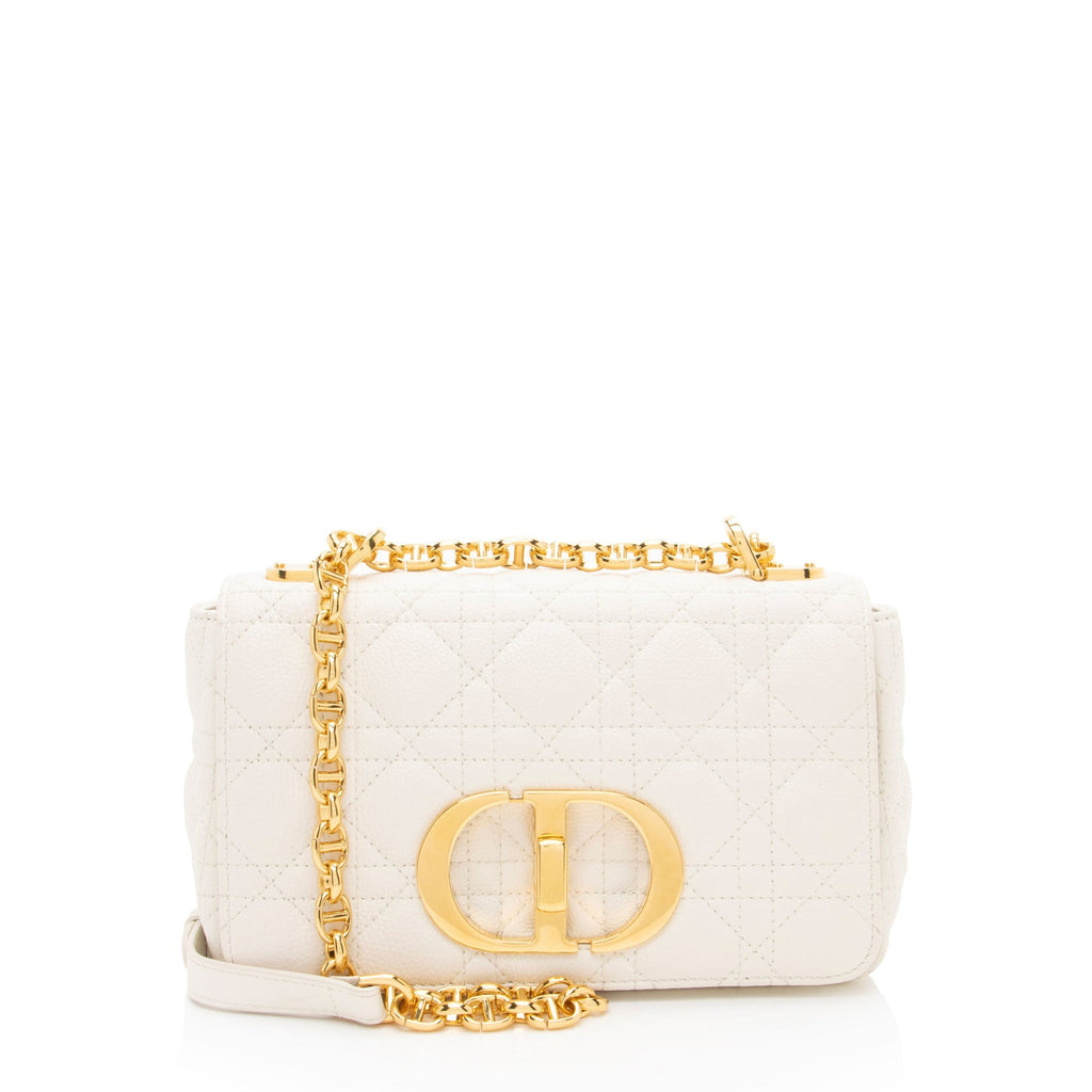 Dior Cannage Calfskin Caro Small Shoulder Bag