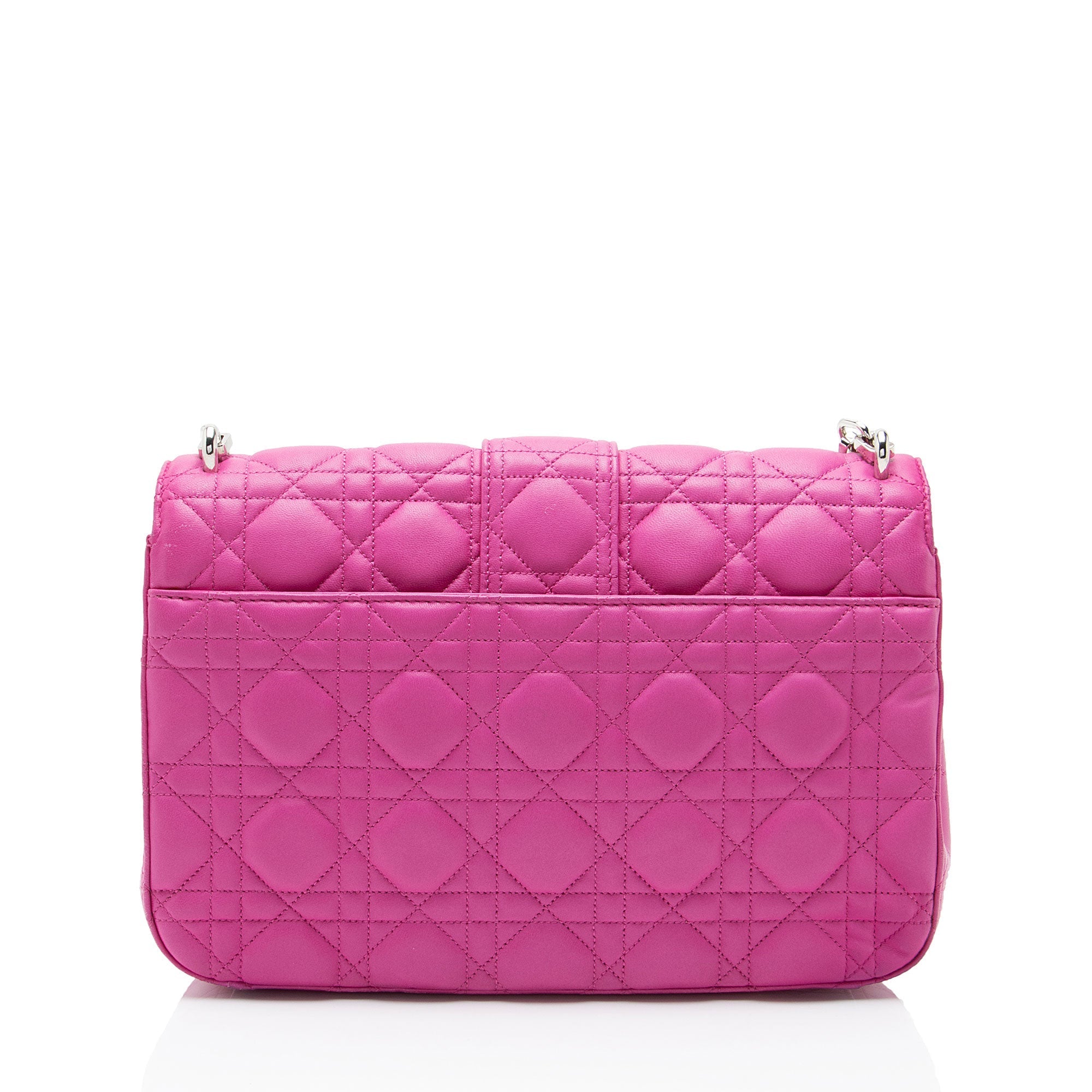 Dior Cannage Lambskin Miss Dior Promenade Medium Flap Bag