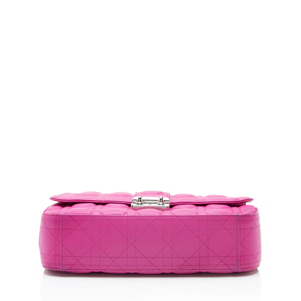 Dior Cannage Lambskin Miss Dior Promenade Medium Flap Bag