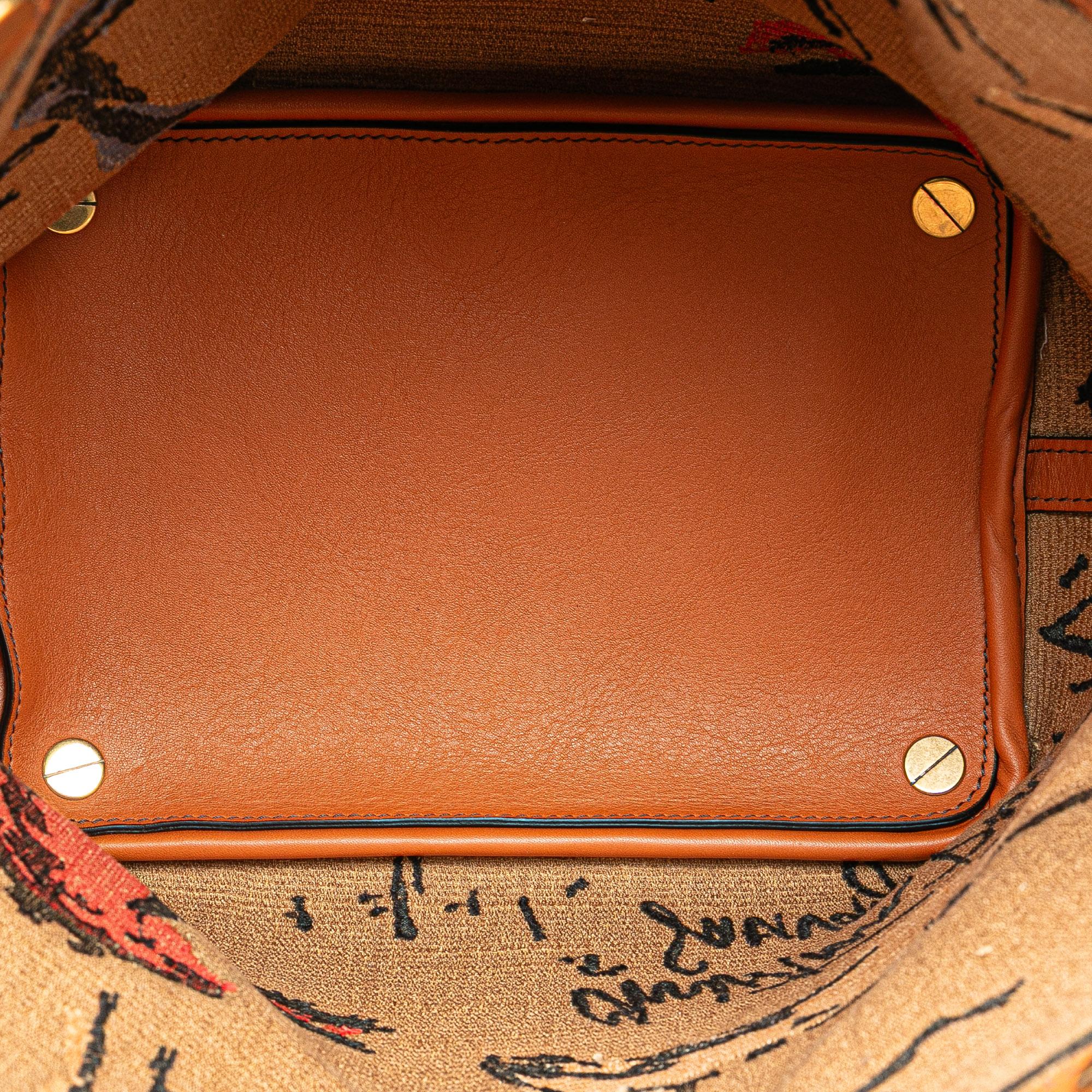 Dior Canvas DiorAvenue Sauvage Bucket Bag