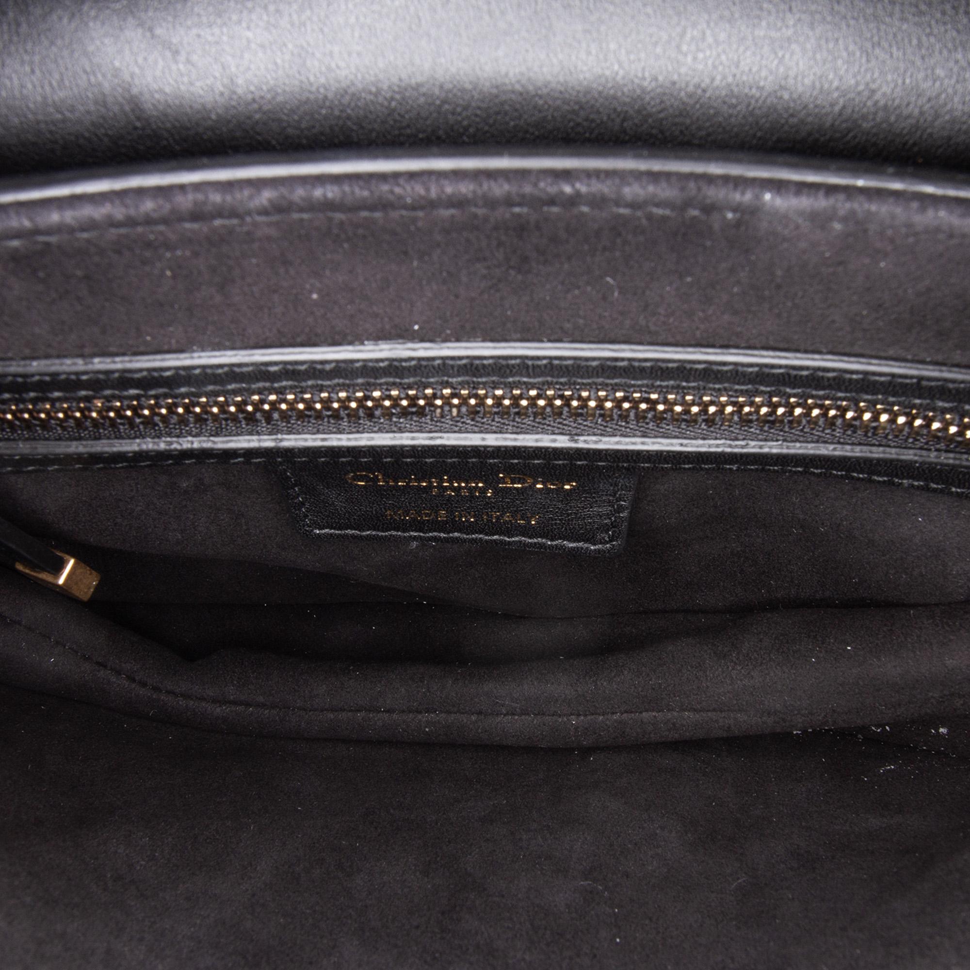 Dior Canvas Embroidered Kaleidiorscopic Saddle Bag