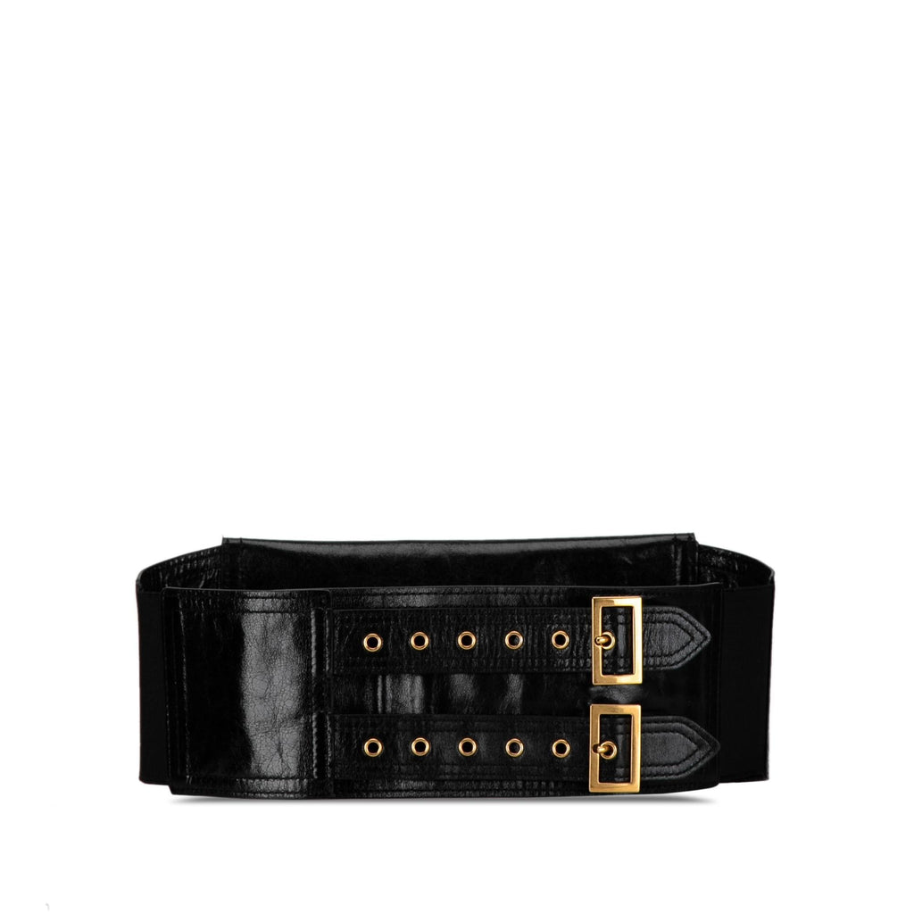 Dior Crinkled Lambskin Saddle Belt Bag