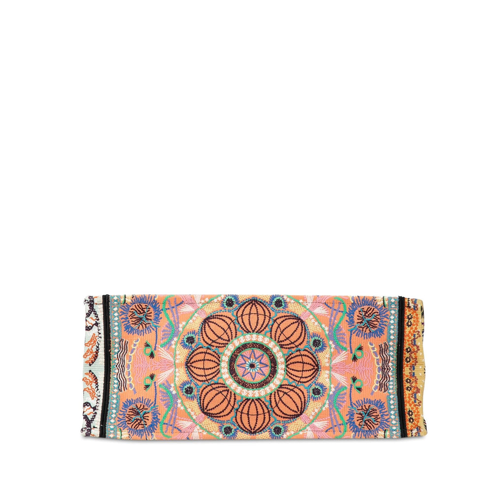 Dior Cruise Large Lights Embroidered Multicolor Canvas Book Tote (SHG-aorY1I)