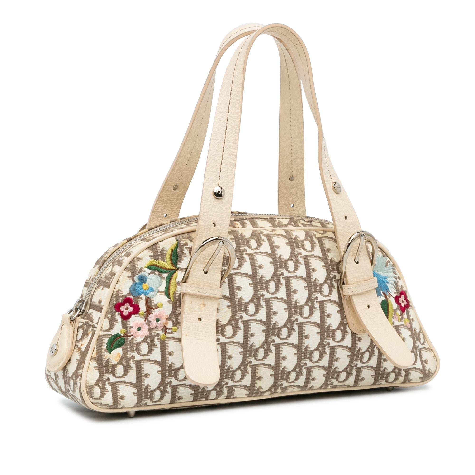 Dior Diorissimo Flowers Oblique Handbag (SHG-UuIBDt)