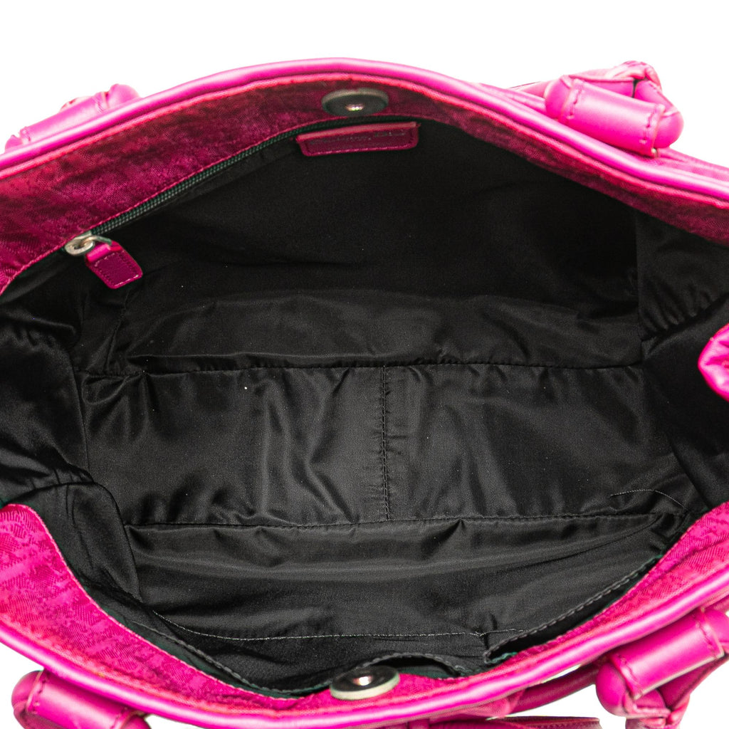 Dior Diorissimo Trotter Canvas Bow Tote