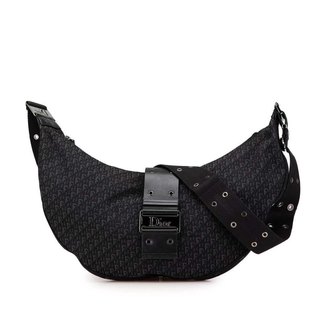 Dior Diorissimo Trotter Canvas Street Chic Hobo