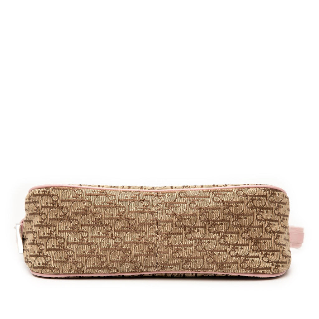 Dior Diorissimo Trotter Canvas Street Chic Shoulder Bag