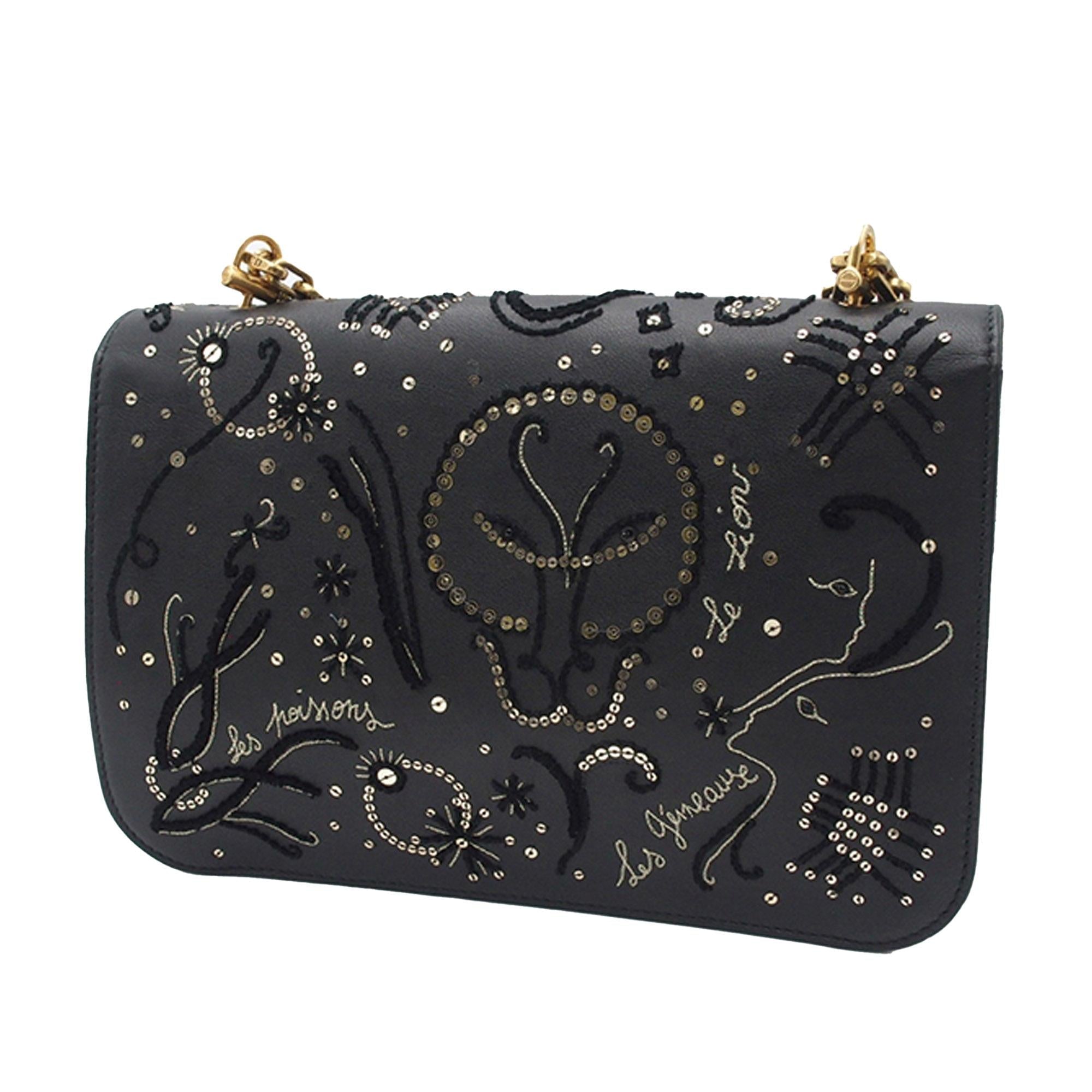 Dior Embellished Dioraddict Flap (SHG-zI6JhN)