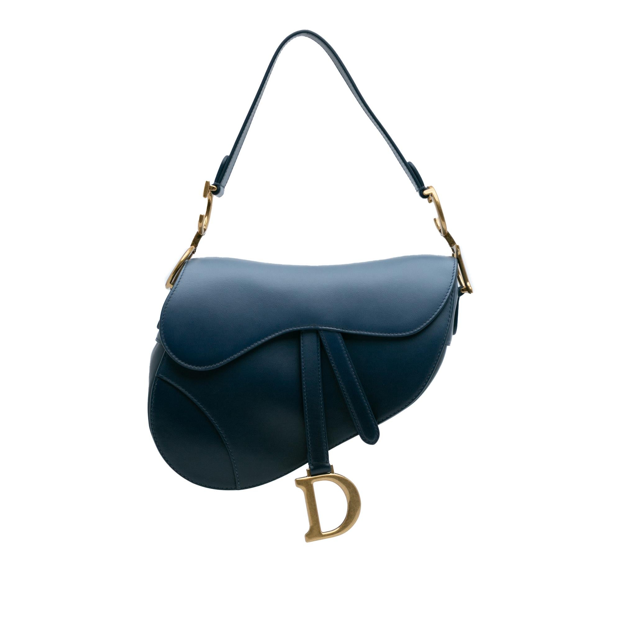 Dior Gradient Calfskin Saddle Bag
