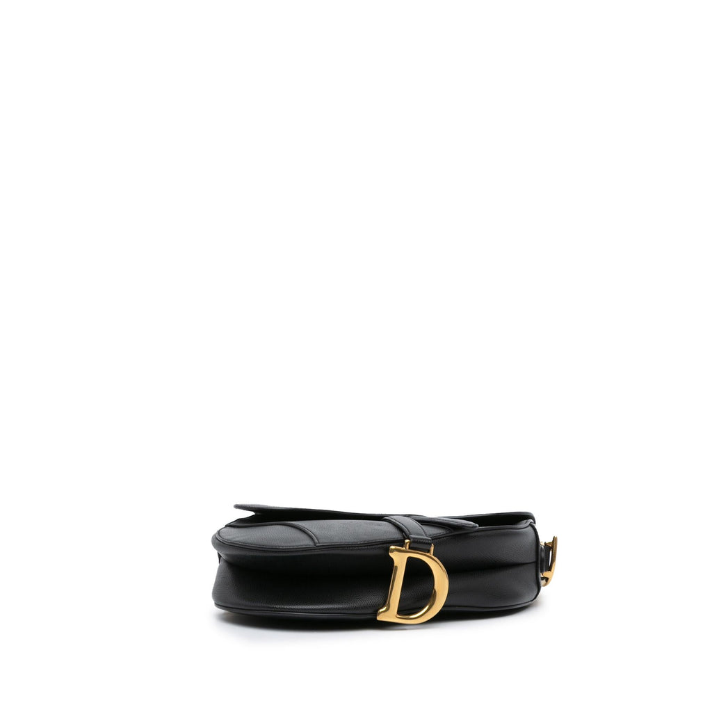 Dior Grained Calfskin Saddle Bag