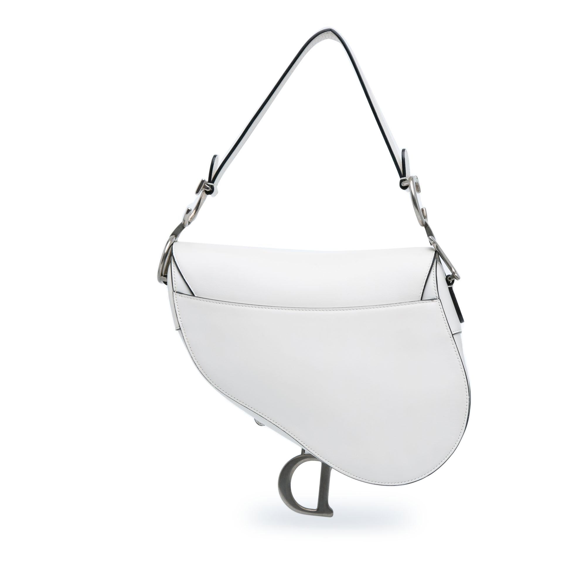 Dior Grained Calfskin Saddle Bag