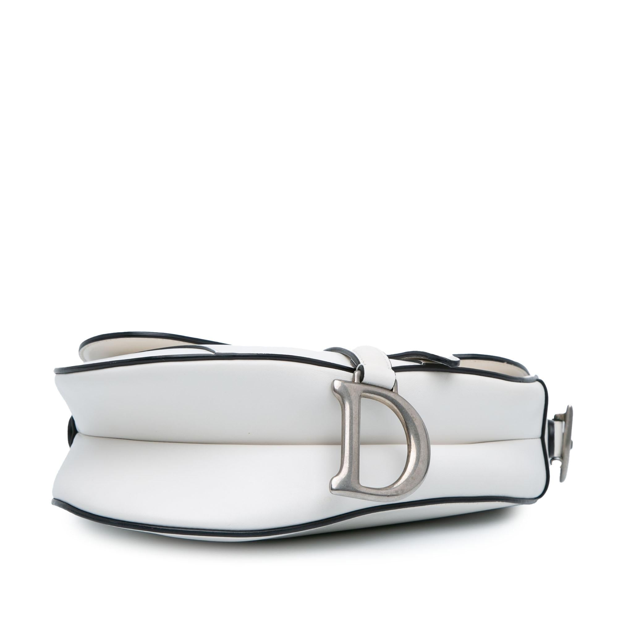 Dior Grained Calfskin Saddle Bag